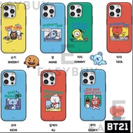 🇰🇷 Korea BT21 Home All Day Magnet Card Case 韓國 防彈少年團 BTS 磁石款式 可放卡 帶防摔效能款式 手機保護套 (適用於多款手機型號) iPhone14 iPhone 14 Pro iPhone13 iPhone12 iPhoneSE3  同時 適用於 三星 Samsung Galaxy S21 Galaxy S21+ S21 Ultra Note 20 Ultra Galaxy S22 S22+ S22 Ultra 最新款式 韓國空運到港