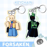 Ganci / Gantungan Kunci Akrilk ROBLOX FORSAKEN JOHN DOE & 1X1X1X1