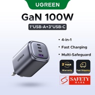 UGREEN USB Charger 100W GaN Charger for Macbook tablet Fast Charging compatible for iPhone Xiaomi  S
