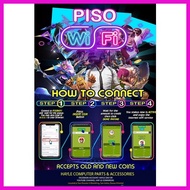 ✈ ◇ Piso Wifi Tarpaulin EZ WIFI Layout READ DISCRIPTION BELOW