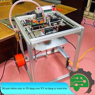 The XY Core 3D Printer part Kit Uses A Round Company