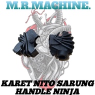 Rubber nito handle cover ninja old r 1 set right ckdpass