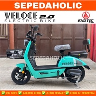 Sepeda Listrik EXOTIC VELOCE 2.0 BY PACIFIC 500 Watt Electric Bike