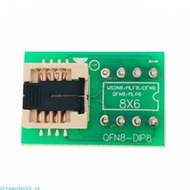 dreamedge13 QFN8 WSON8 MLF8 MLP8 DFN8 TO DIP8 Socket Adapter 8x6mm Chip IC Socket for T48 TL866II Pl