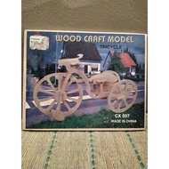 Wood Craft Model - Tricycle