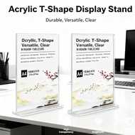 Arcylic A6 Stand A4 Card A5 Display Holder Shape T