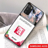 [H12] Samsung A03S Glass Softcase, Samsung A03S CASE, Samsung A03S SOFTCASE, COOL Samsung A03S CASE