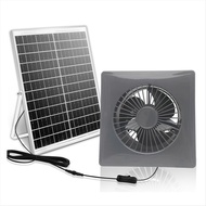 (LAWC) New Energy 4Inch High-Speed Solar Silent Fan with 8W Panel Shed Solar Exhaust Fan for Chicken