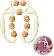 RANJIMA Leg Muscle Massager with 9 Wheels, Foot Massager for Relaxation, Suitable for Leg, Foot, Arm