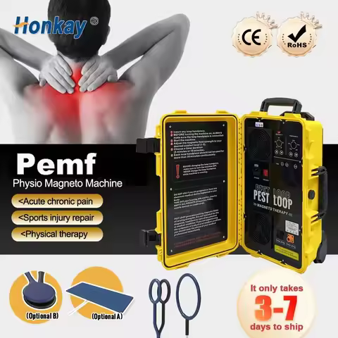 Pemf Magnetic Therapy Device Mat Physio Magneto Therapy Machine Pemf Loop Devices Pain Relief Sport 