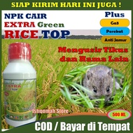 RICETOP 500ml Obat Hama Tikus padi Sawah - Obat Pengendali Hama Tikus padi di Sawah - Obat Semprot Hama Tikus dan Hama Lainnya Paling Ampuh - Pupuk Pelebat Padi sekaligus Obat Pembasmi Hama Tikus Paling Manjur RICE TOP