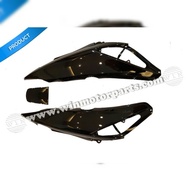 BODY BELAKANG SUPRA X 125/COVER BODY SUPRA X 125 07 HITAM + COVER STOP