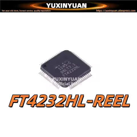 1PCS FT4232HL-REEL FT4232HL FT2232HL QFP64 FT232HL FT2232D QFP48 IC LQFP-64 USB high-speed hub chip