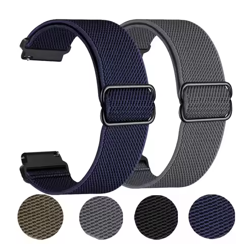22mm Nylon Elastic Wrist Strap For Ticwatch Pro 3 Ultra GPS Watch Band For TicWatch Pro 3 LTE/S/GTX 
