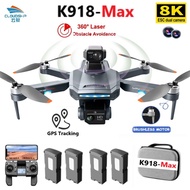 Original K918 MAX GPS Drone 8K/6K Camera Professional Obstacle Avoidance Brushless Foldable Quadcopt