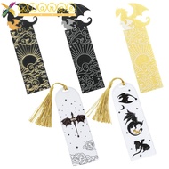 XIANEE Bookmark, Gift Plastic Reading Marker, Cartoon Black Dragon Acrylic Transparent Anime Book Ma