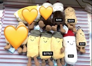 現貨 jellycat , 英國限定 花生