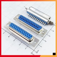 [5 Pieces]- DB25 Port Female 25 Pins Straight 2 Rows Solder Wire Connector Shop