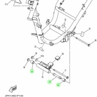 Bosh Arm + As Collar Engine Mounting SET Yamaha Mio J, Mio M3 SZ, Fino FI, Soul GT, XRide 115 125 54