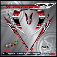 STRIPE MOTOR Yamaha Lagenda SRL 115 ZR/ SRL115 FI JUPITER Z1-115 ( 26 ) BODY STICKER