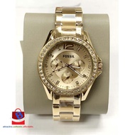 Jam Tangan Wanita Fossil ES2811 Rose Gold Stainless Steel