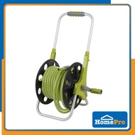 HOMEPRO SPRING HOSE REEL W-04 1/2 x30M GREEN