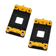 sourcing map 2 pieces AMD CPU Fan Mount Base Motherboard Back Plate Stand Holder for AM2 AM2+ AM3 AM