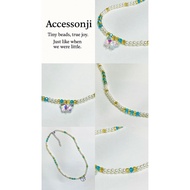 Accessonji Sunny Flutter necklace Beaded Princess Butterfly 37.5cm