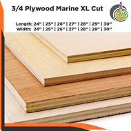 Plywood Marine 3/4 16mm Extra Large ( XL)Size Pre Cut Solid Marine Plywood Good for your DIY Project