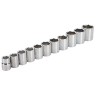 MKR 6-24MM 3/8'' Chrome 6PT Socket Box