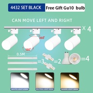 LED ไฟราง Track light ไฟสปอร์ตไลท์ GU10 โคมไฟเพดาน COB ไฟส่องป้าย ไฟราง เพดาน ร้านขายเสื้อผ้าเชิงพาณ