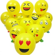 balon latex emoji - balon latex emoticon - balon hiasan - balon helium dekorasi - balon smile - balo