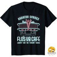 Disney Pixar Cars Flo's V8 Cafe Poster Graphic T-Shirt
