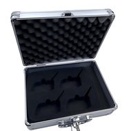 1pcs Aluminum alloy Handbag with 4 slots for EJEAS Vnetphone Xinowy V4C V6C Football referee walkie-