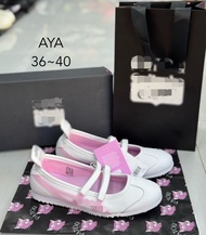 Mary Jane Sneaker รองเท้าผ้าใบ ททรงสวย สีน่ารัก พร้อม อปก.ครบเซท Sz.36-41 Eu ใส่สบายมาก V74A109