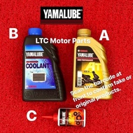 YAMALUBE AT 20W-40 (0.8L) MOTORCYCLE OIL / ENGINE OIL + COOLANT + COOLANT 100% ORIGINAL