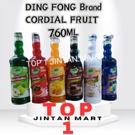 Perasa Air Ding Fong Squash Kordial Ice BLended Flavour Perasa Air Thailand (760ML)