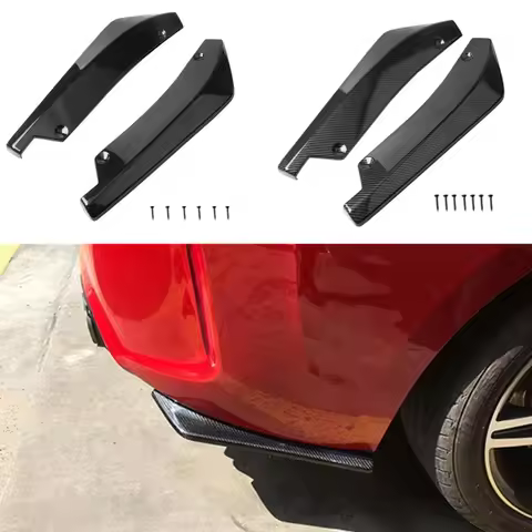 Hot Sale Car Rear Bumper Spoiler Accessories For Audi A1 A2 A3 A4 A5 A6 A7 A8 Q2 Q3 Q5 Q7 S3 S4 S5 S