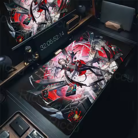 Natural Rubber Computer Desktop Mouse Pad Arknights Gabinete Mouse Pad Game Player XXL Bedroom Offic