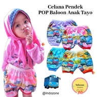 Balloon Pants 2-3 Years Old Taya Kids Shorts, Cartoon Bus Sp erman Little Pony