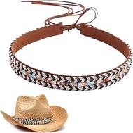 EIiegh Cowboy Hat Bands for Women,Cowboy Hat Bands for Men,Western Hat Band for Cowboy Hats 0.78×52