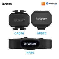 IGPSPORT SPD70 CAD70 Speed Sensor Cycling Cadence Sensor Support ANT+ Heart Rate Monitor HR40 for Bryton iGPSPORT Garmin XOSS