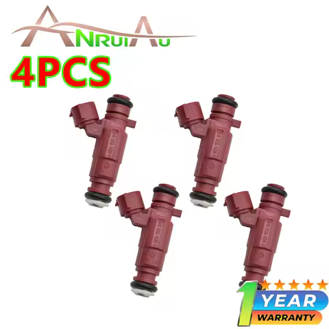 4PCS Fuel Injector 16600-9F600 Compatible with Nissan Almera II Hatchback N16 Almera Tino V10 Nissan