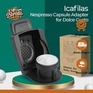 ICafilas Nespresso Capsule Adapter Compatible for Dolce Gusto