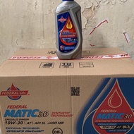 53 /DUS FEDERAL MATIC 30 0,8L CONTENTS 24 MOTOR OIL 10W-30 AT API SL MB