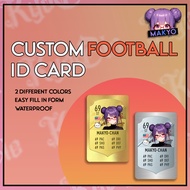 Football ID Card - FIFA Stats Card Custom