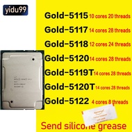 Gold Xeon 5115 5117 5118 5120 5119T 5120T 5122 CPU Scatter