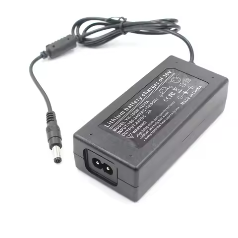 42V 2A Lithium Li-ion Li-poly Charger For 10 Series 36V Output 42V1.5A XLR 4P G12 G16 3P RCA 5521 DC
