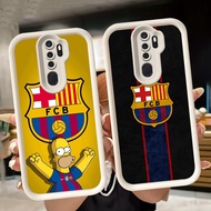 Soft Casing for OPPO Reno A37 A39 A5 2F A9 2020 2Z F11 A83 Pro White Q102 FC-Barcelona