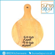 Laser Engraving Cutting Board Pizza 25cm - good Food Mood (B) by lenbray store